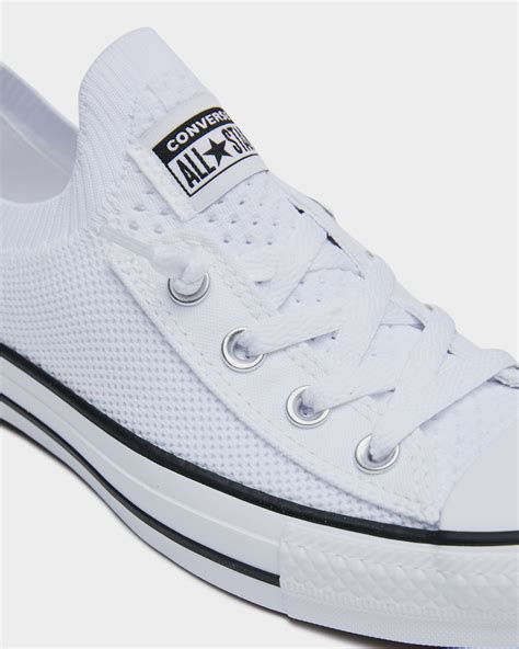 ladies white converse sneakers